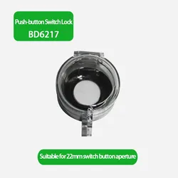 Safe and Convenient Emergency Electrical Power Switch Button Stop Locking Device