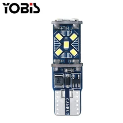 Good sale T10 Bulb LED Light 12V  2016 15smd canbus Width Light with White Light