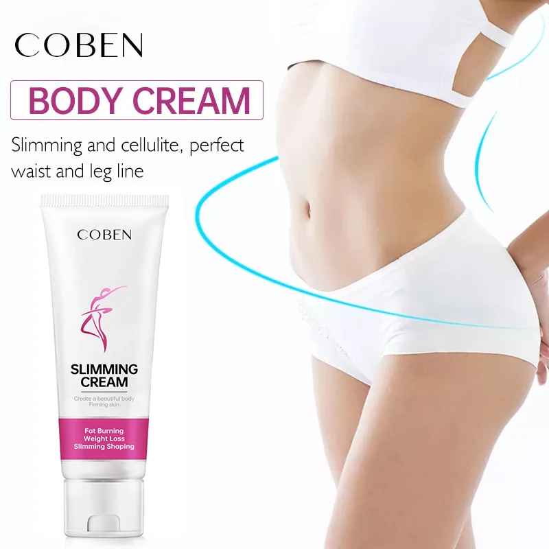 COBEN Private Label Fat Burning Cream for Men and Women Weight Loss Sweat Cream Hot Body Slimming Gel OEM