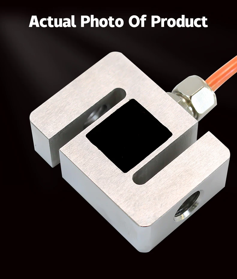 Alloy Steel Push Pull Weight Compression Sensor S-Beam Shape loadcell S Type Load Cell