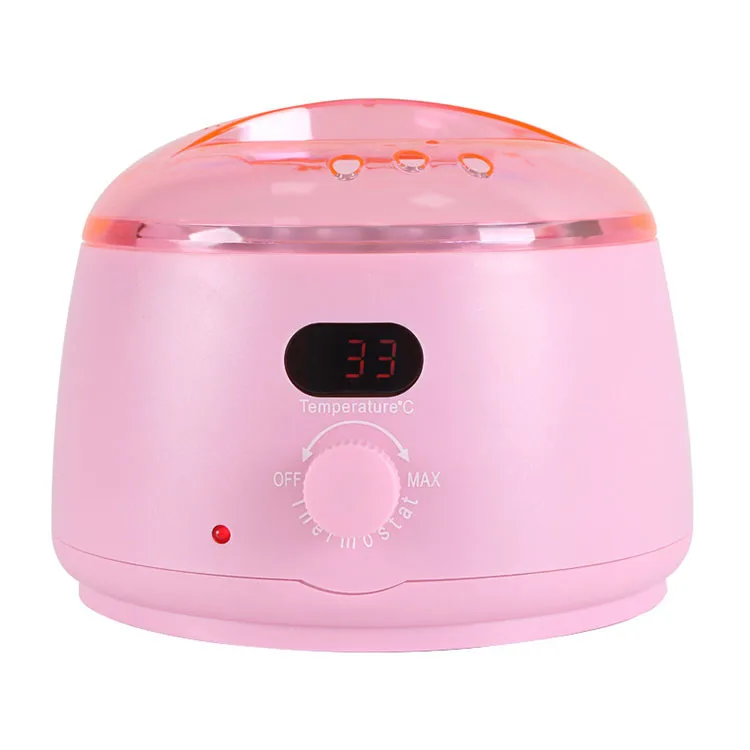 led heated wax melt machine custom logo effective hair remover wax warmer kit wholesale