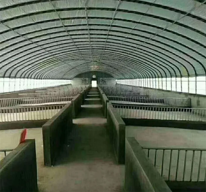 Сборная дешевая стальная ферма для свиней/коз конструкция домика овец/крупного рогатого скота/коров