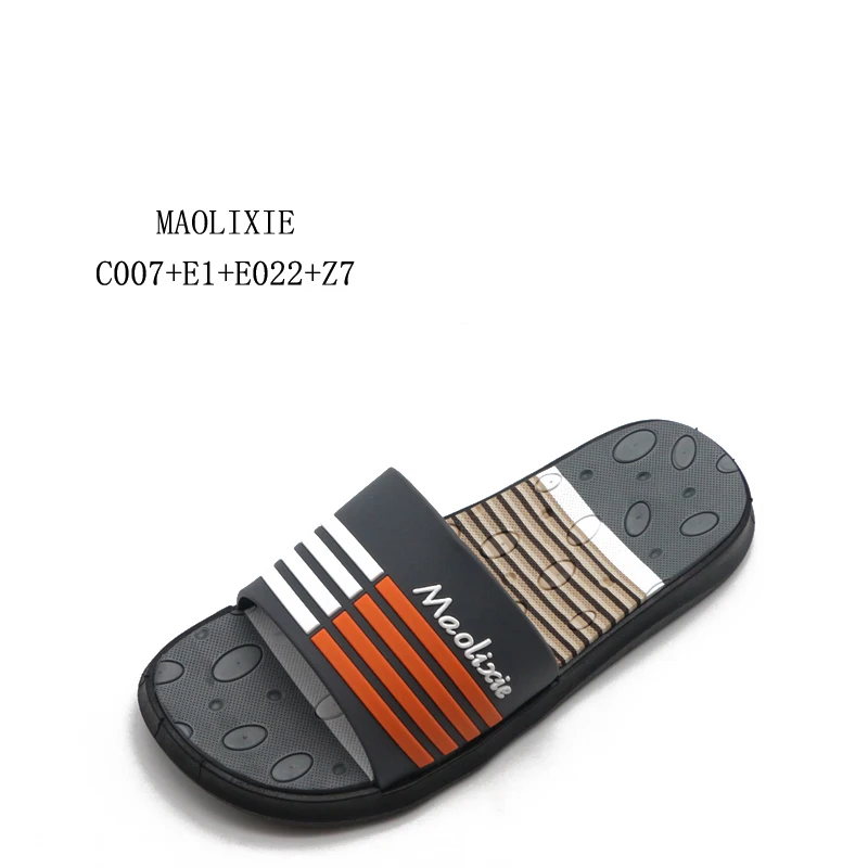 Fluffy Mens Sleepers Sandals Mens Slides Slipper New Chappal Designs Men Slide Slippers