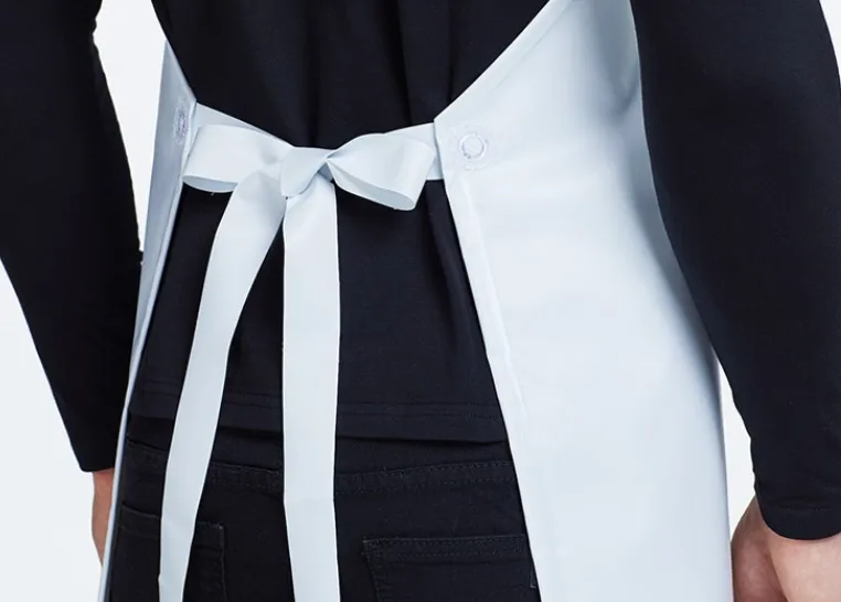 White blank thickening and abrasion resistance vast tpu waterproof oilproof tool apron for men