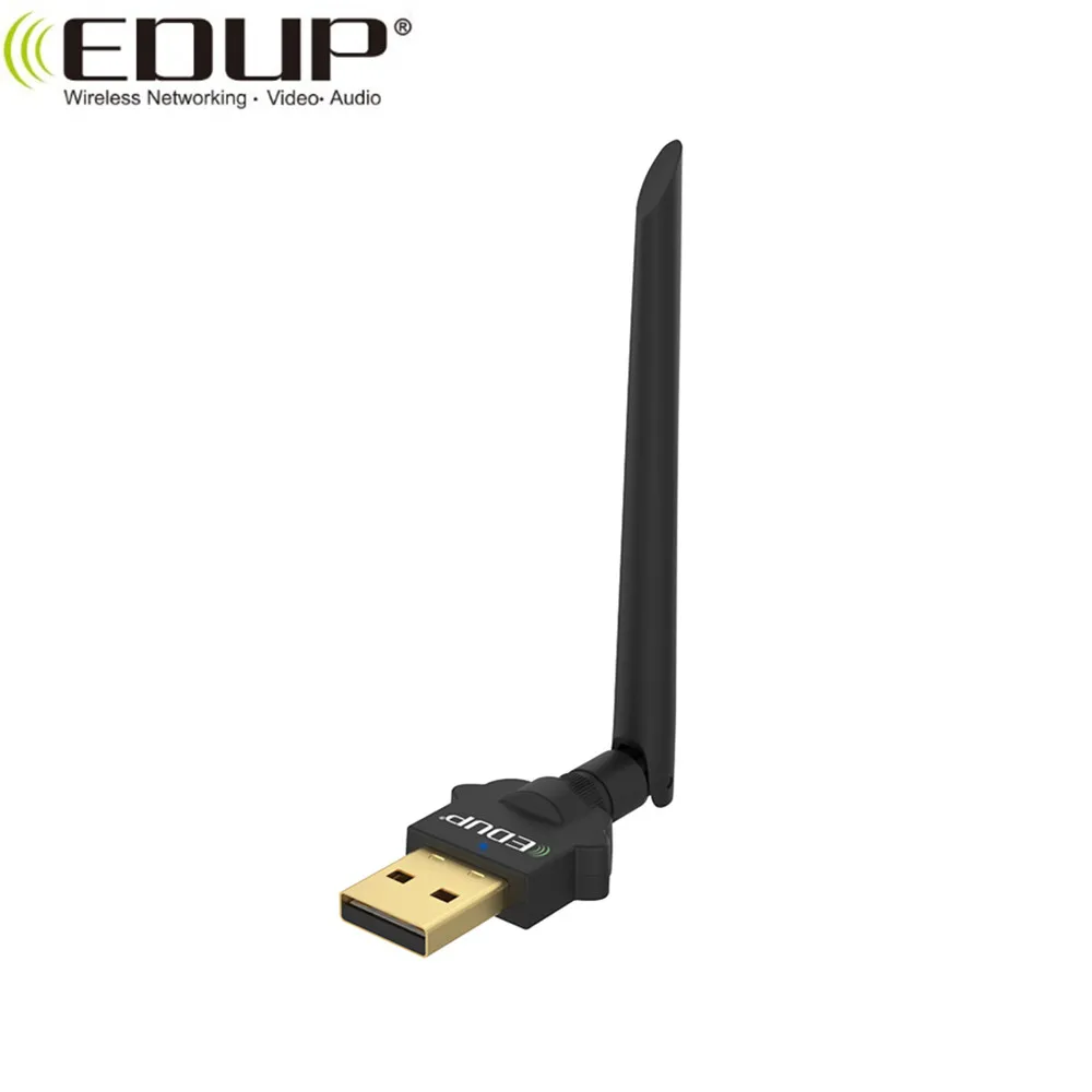 Двухдиапазонный беспроводной USB Wi-Fi адаптер EDUP 1200 Мбит/с 2 4 ГГц и 5