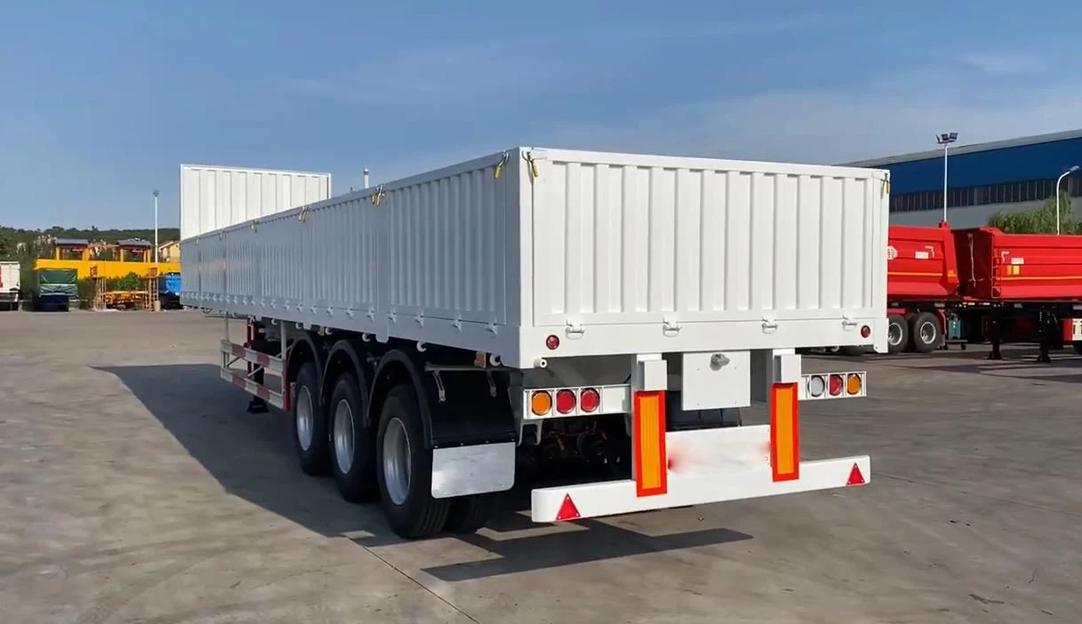New Transportation Hot Sale King Pin 2Axle 3Axle 40ft Container Shipping Flatbed Semi Trailer in Indonesia