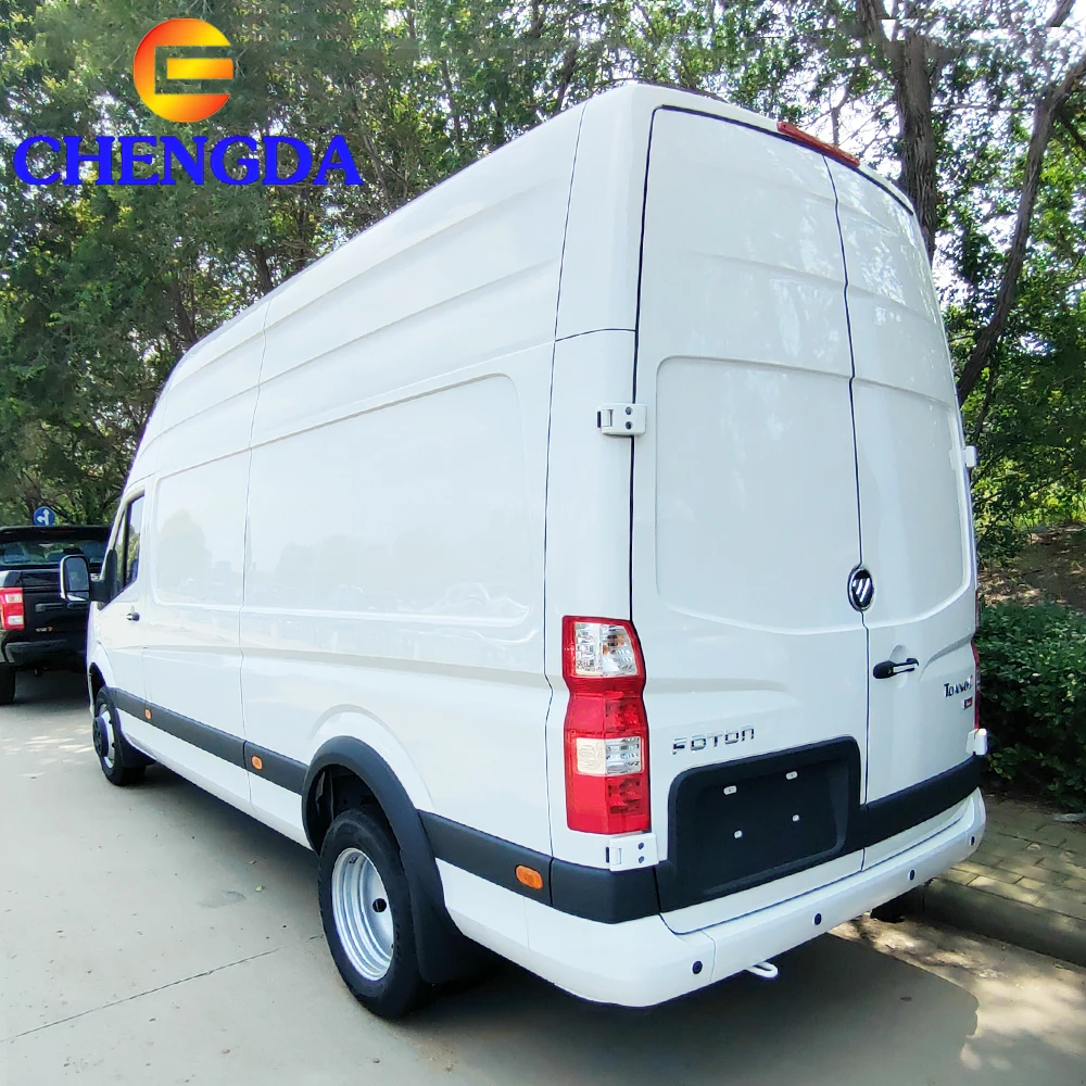 FOTON Tujano Diesel Van Car 4X2 LHD RHD 2.8T Automatic Manual 3 Seats High Roof Cargo Van Cars For Sale