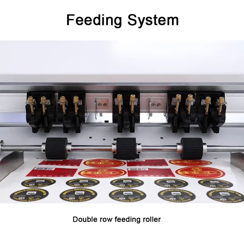 SF-350 PRO Servo Motor 1200mm/s high speed CCD Camera Die Cutting Machine Auto Feeding Sheet A3 A4 size Label Cutter