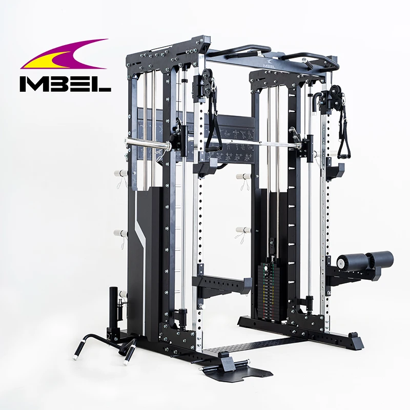 Multi Function home use Smith Machine with Weight Stack wholesale gym equipment Manufacturers