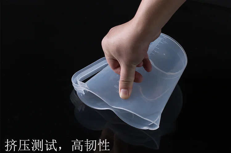 Laboratory tool plastic measuring cup 4000ml /200ml/50ml kitchen cake baking tools