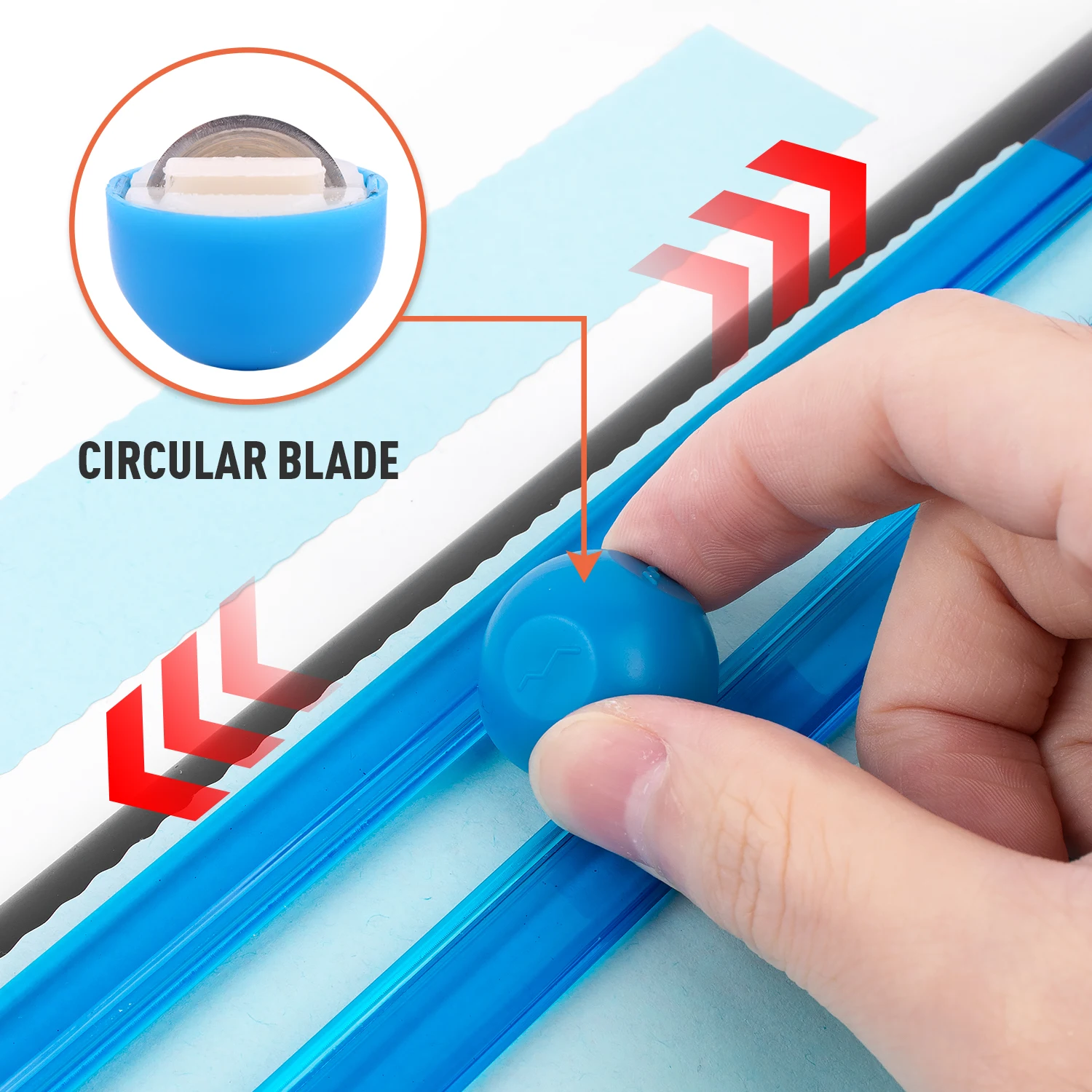 ZEQUAN 3 In 1 Multifunction Paper Cutter DIY Craft Safety Circle Paper Trimmer With Good Price