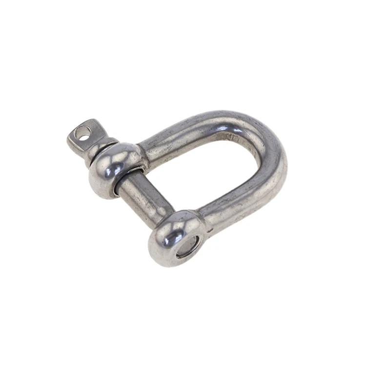 European Type High Quality Polished Screw Pin Forged Stainless Steel Marine Anchor Lifting Chain D Shackles