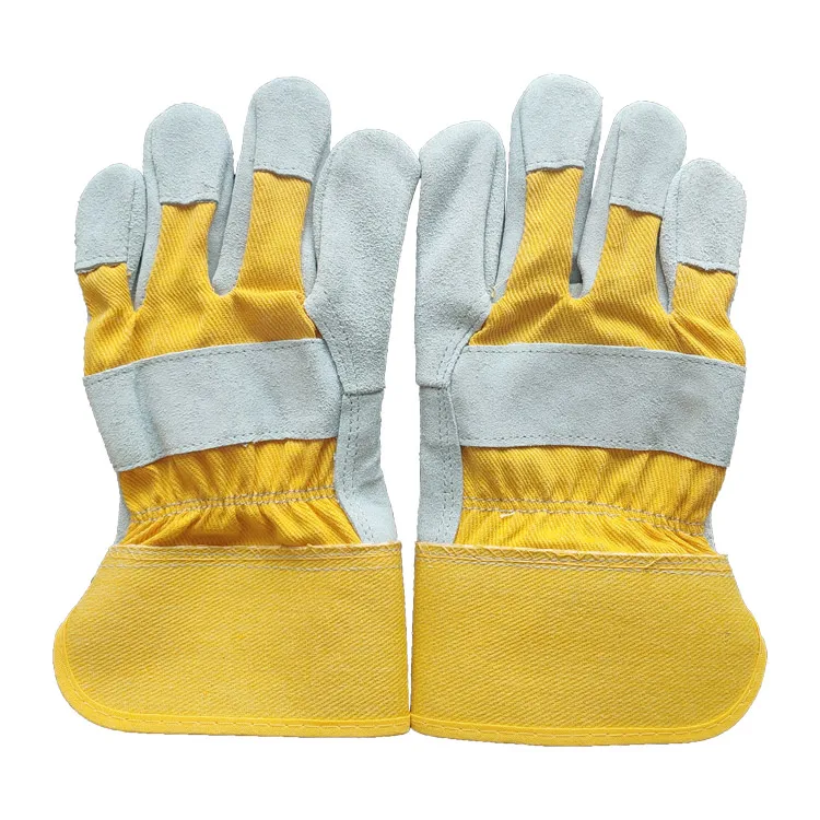 Hot sale soft genuine welding woman leather gloves pet work durable gloves