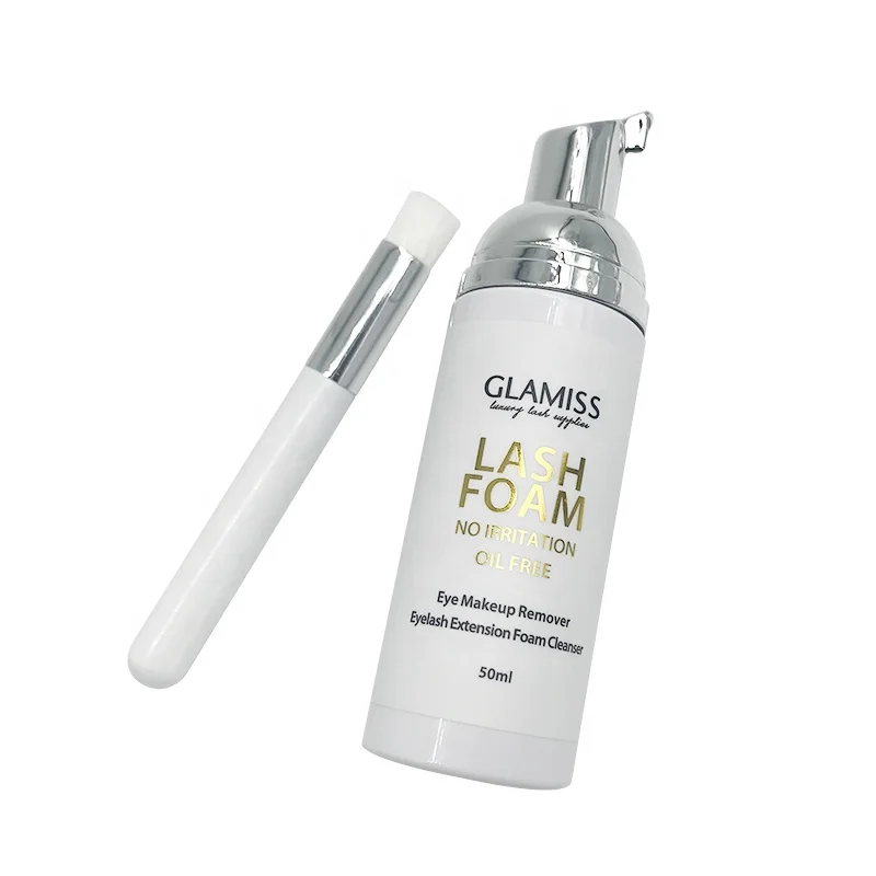 
OEM Own Logo Cruelty Free Lash Shampoo Cleanser Eyelash Extension Concentrate Cleaning Foam 