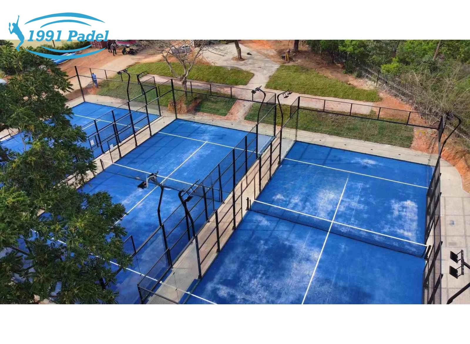 2024 Hot Selling Panoramic Indoor Padel Court Factory Price Canchas De Padel Outdoor