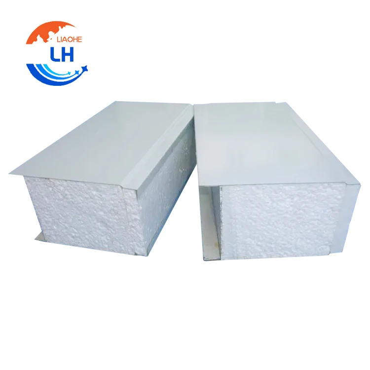 Precast concrete sip wall panel 40mm eps foam insulated panels roof sandwich panel