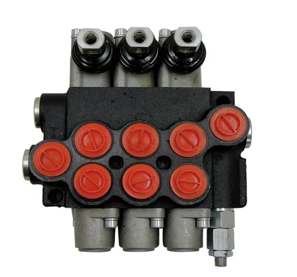 
P40 P80 Hydraulic Directional Valve Monoblock Control Valves Hydraulic Valve Joystick 