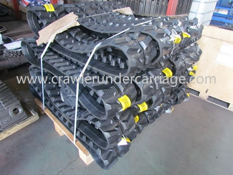 Top sale black rubber track 457x101.6x51C for ASV compact multifunctional track loader undercarriage parts in high quality