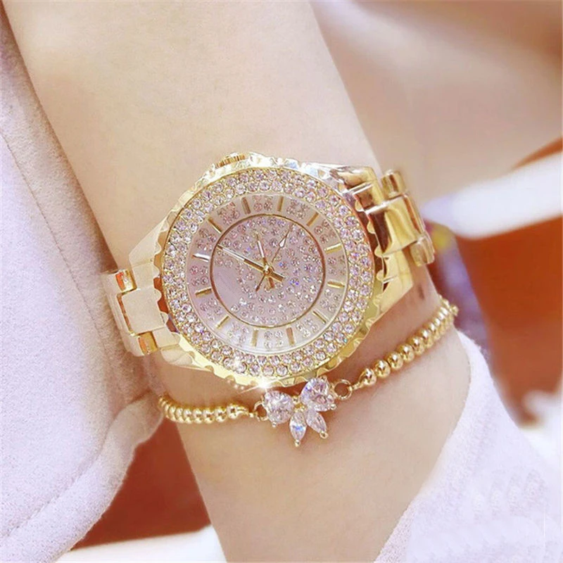 Watches Custom Design Top Brand Luxury Ladies Casual Stainless Steel Charm Watch Waterproof Fashion Wrist For Women