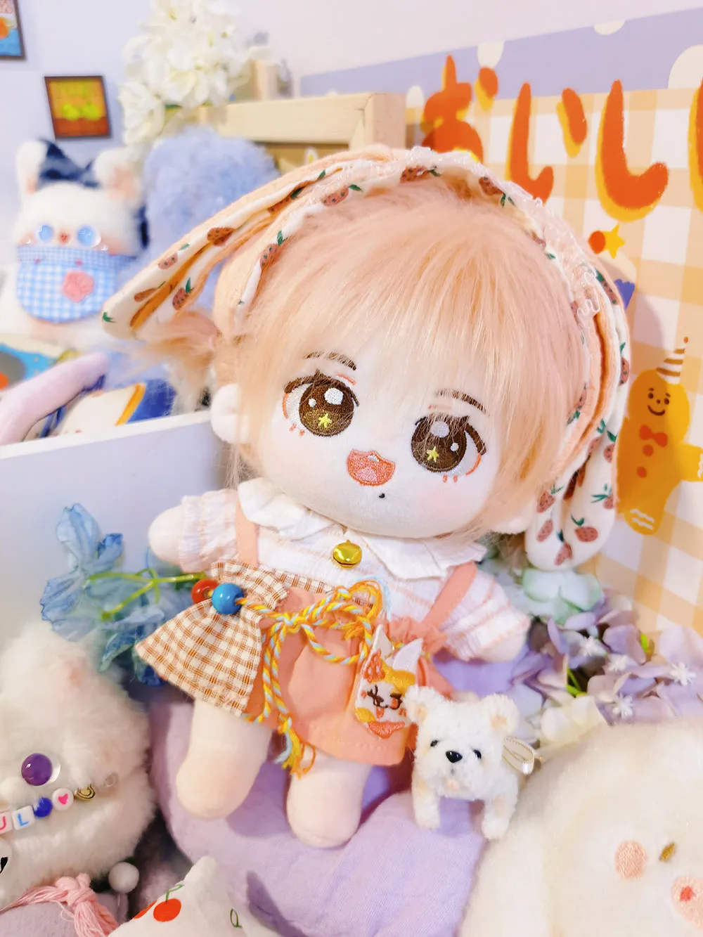 New Fashion Lovely Stand Up Custom Small Plush Dolls Custom Korean Star Doll Kpop Plush Idol Doll
