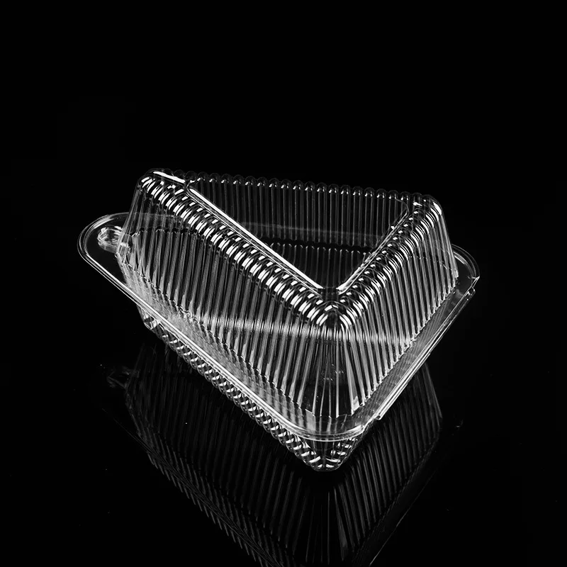 Good grade plastic cheesecake container clear caja de plastico para postres