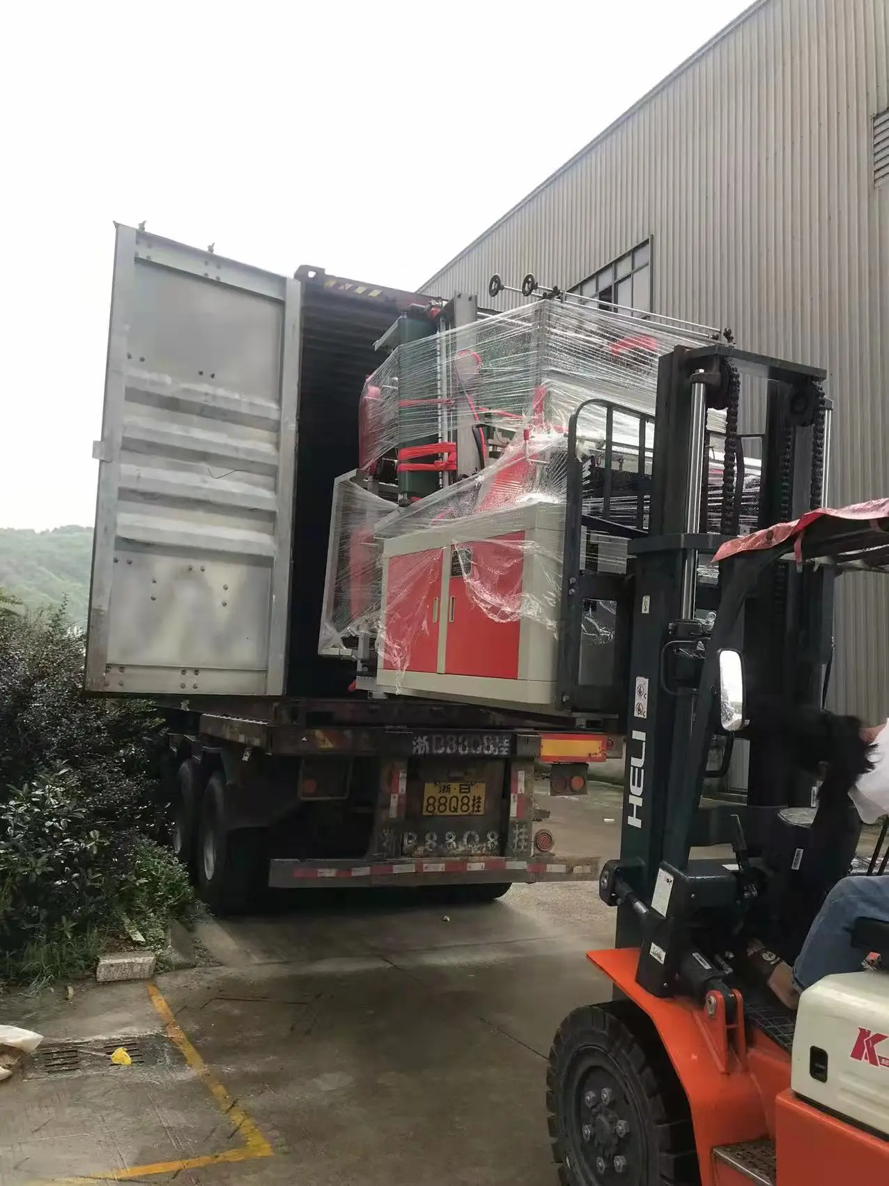 Hot Side Sealing PE OPP Plastic Bag Making Machine