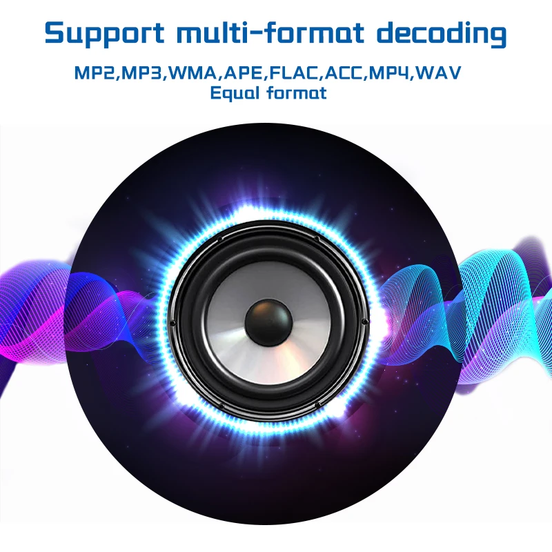 4-канальный мощный процессор DSP 50 Вт * 4, подходит для мобильного телефона BT, автомобильный усилитель Dsp, аудиопроцессор