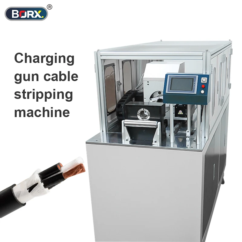 Charging gun wiring harness/BV hard/flexible wire large gauge cable stripping cutting machine with nice surface