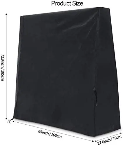 Новинка наружный водонепроницаемый легкий 210D полиэстер серебряное покрытие складной чехол для настольного тенниса