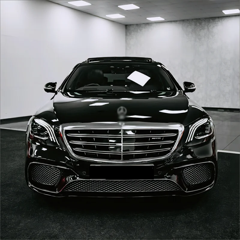 New body kits for Mercedes Benz S class W222 2014-2020 change to S63 AMG model car bumper pp material