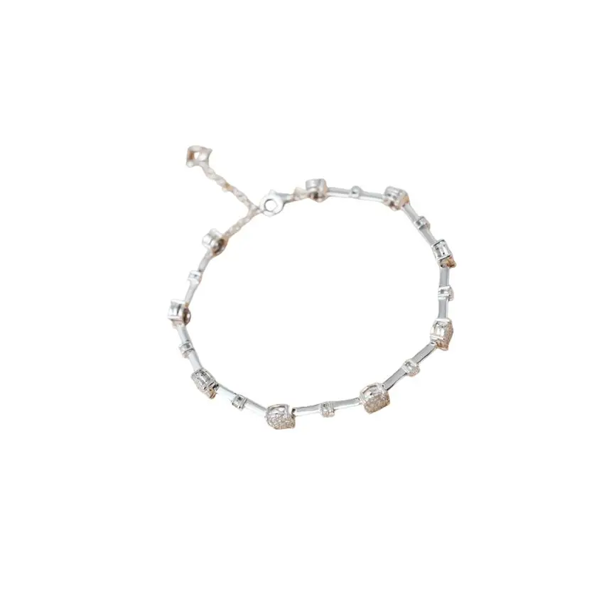 Factory Direct Personalised Bracelets with Diamonds Fashion Trend Engagement with Women Bracelets