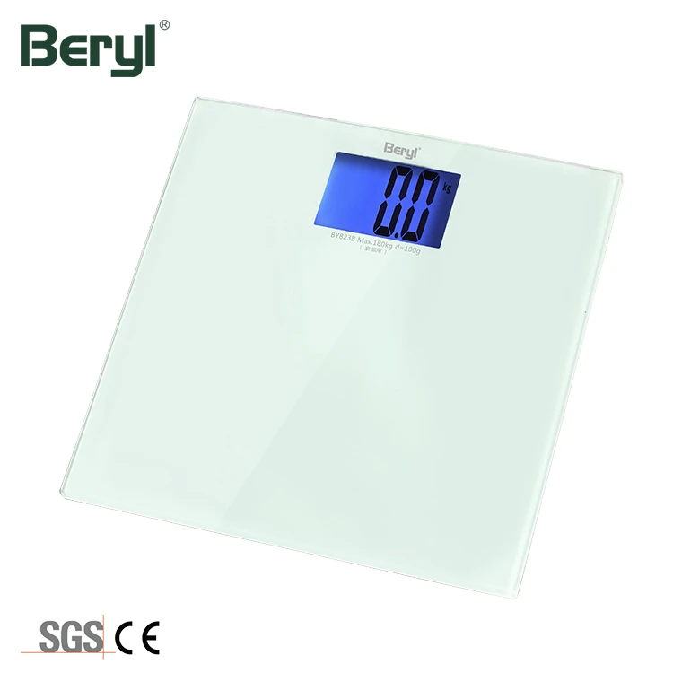 American 180 Kg 396Lb Digital Scales Batteries Free Personal Home Weigh Scales