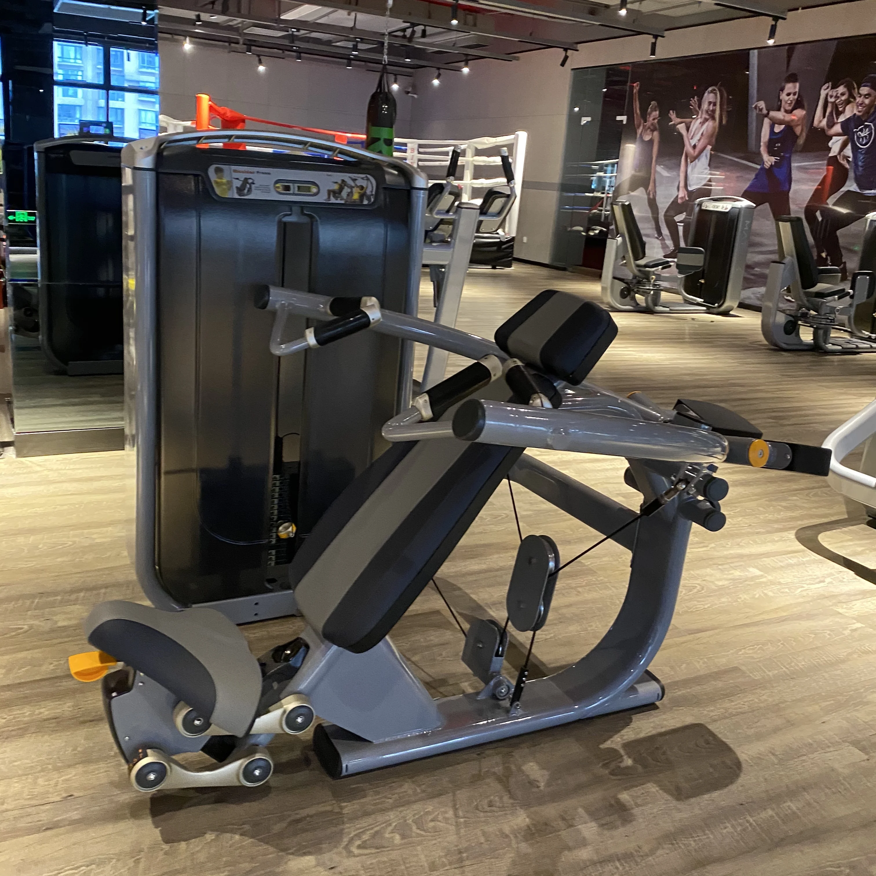 High Quality gym use Fitness equipment bodybuilding strength training muscle training plate loaded chest press machine