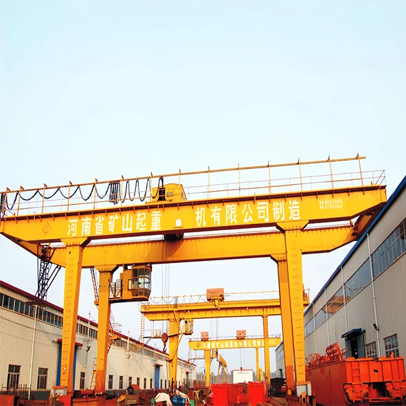 ISO CE Certificated 25 ton 50 ton Double Girder U Type Gantry Crane For Lifting