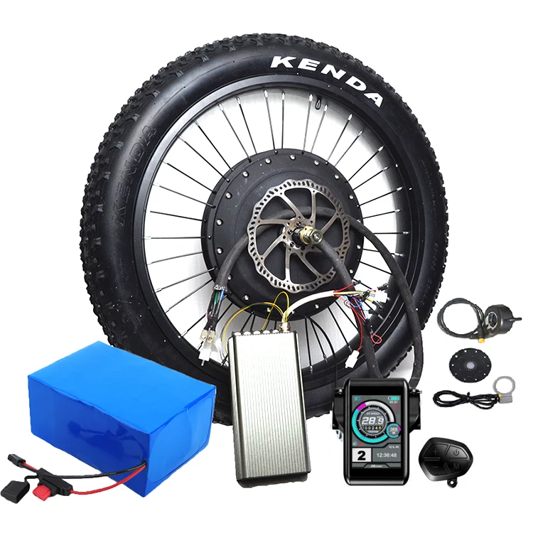 High speed 120kmph 72v conversion kit  8000w bike electric car complete electric motor kit for bicycles