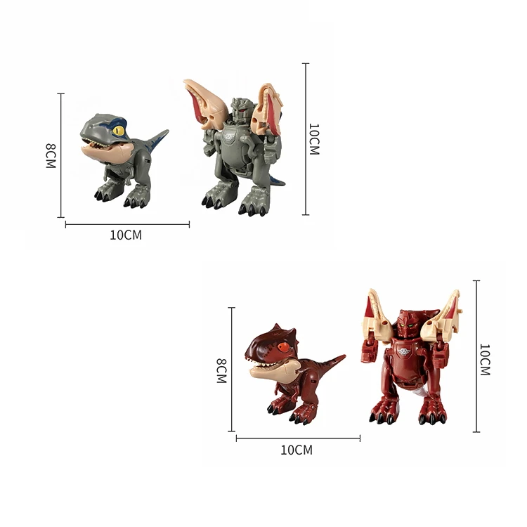 Мультфильм динозавр Морфинг Робот Детская развивающая игрушка