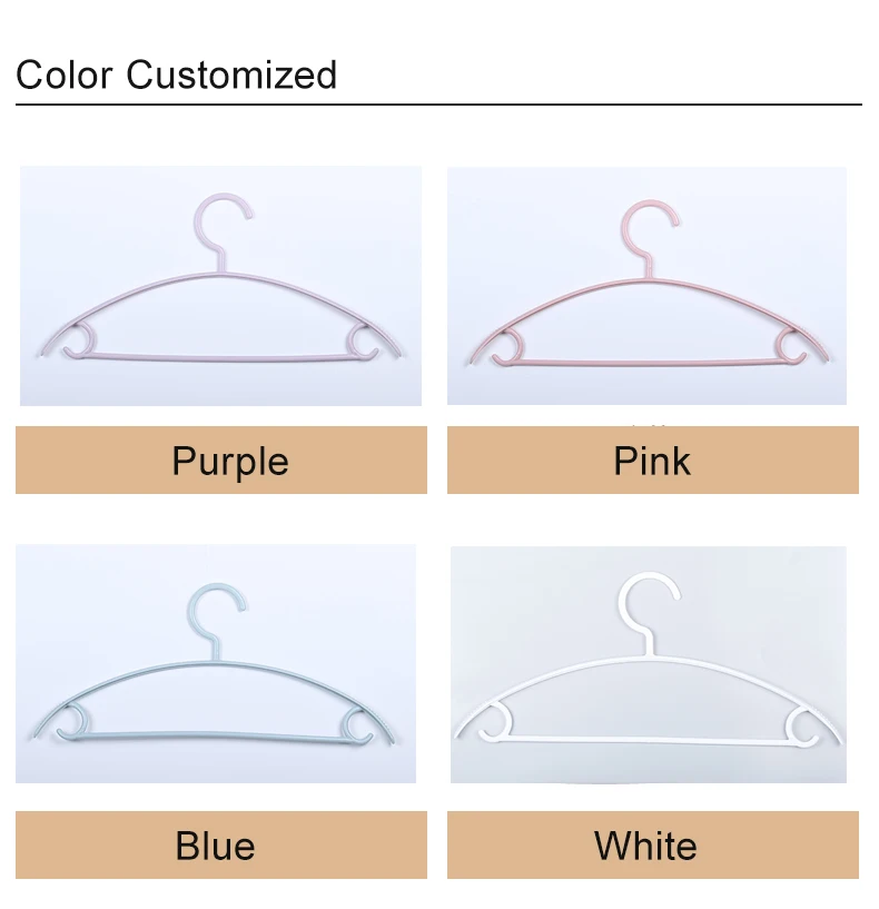 Wardrobe Living Room  Use Plastic Clothing Organizer Injection-Molded Coat Rack Plastic Sock Hanger