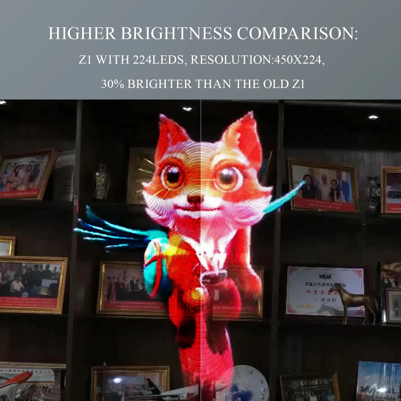 Faryuan  42cm HD hologram fan manufacturer 3d holographic display
