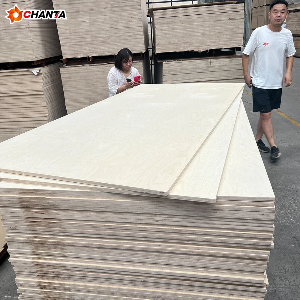 18mm 24mm 4*8 Ft Full Birch Plywood For Laser Cutting/cnc High Quality