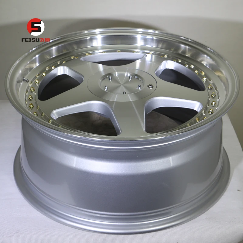 18 inch racing wheel deep lip concave aluminum alloy rims wheels  mags for VW Golf4-5  passenger car tires