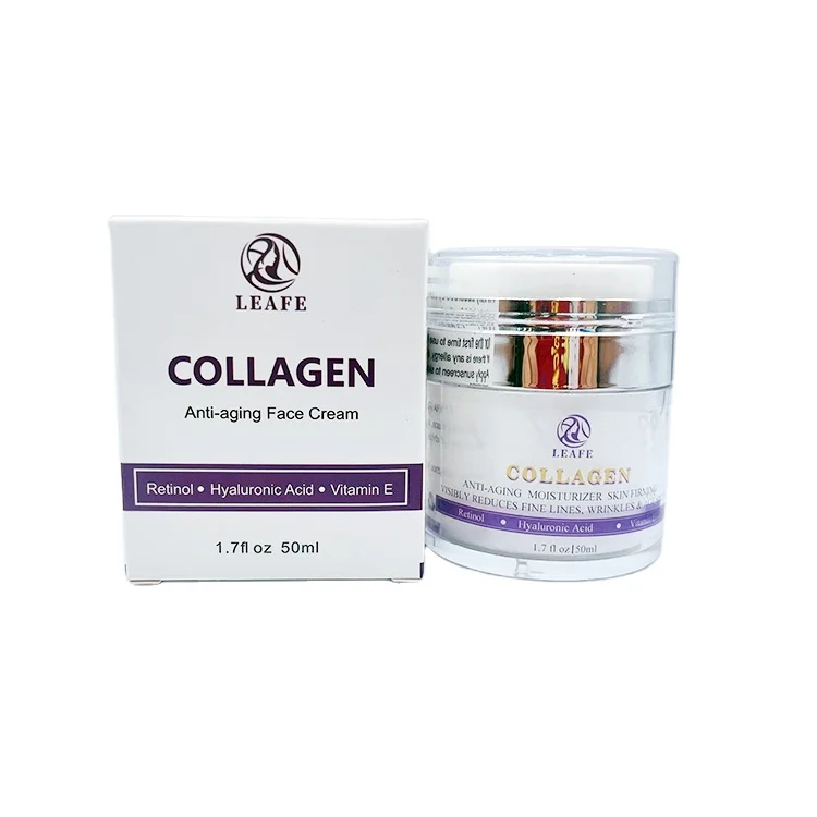 OEM ODM Collagen Anti-aging Moisturizer Skin Firming Face Cream Remove Wrinkles and Age Spots