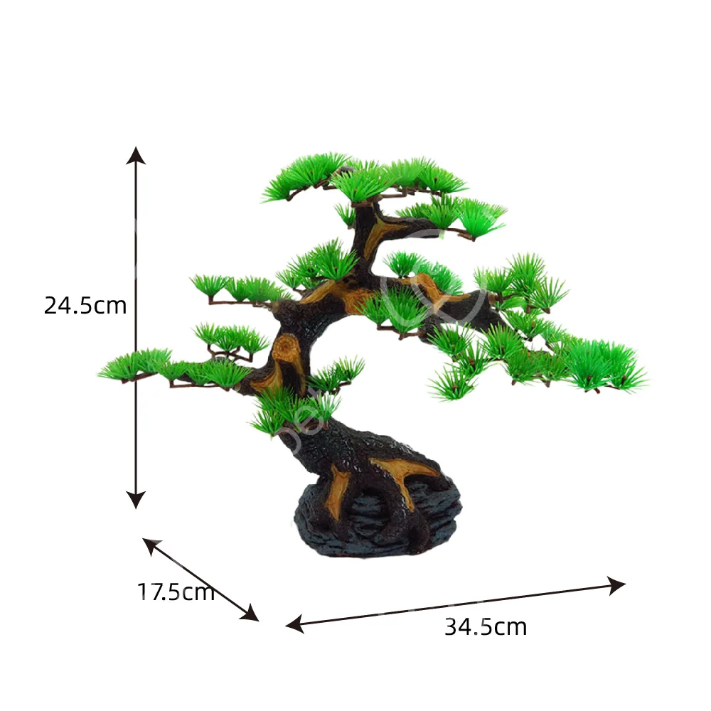 Wholesale Aquarium Plastic plants Artificial Plastic for fish tank decoration aquarium accessories De Plantas Acuario