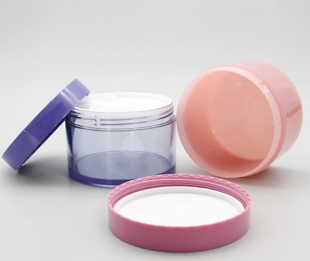 2024 NEW Customizable Injection Molded PET Thick-Walled Plastic Jars High-End Packaging Cream Massage Cans