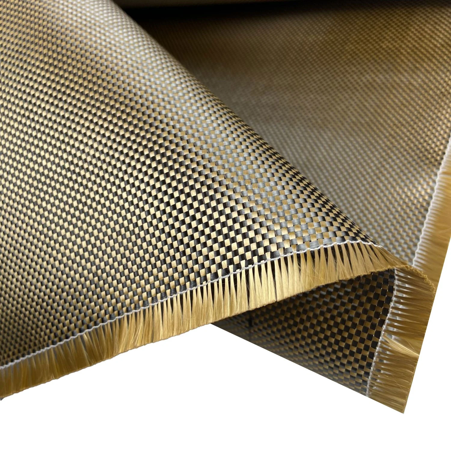 Plain Weave Carbon PBO Fiber Hybrid Fabric Roll
