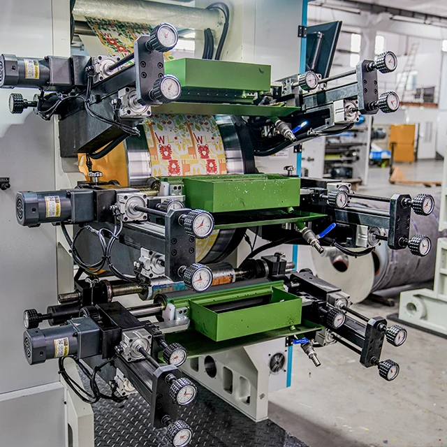 High Speed Multiple Color 1-6 Color  Serviette Tissue Paper Napkin Paper Printing and Embossing Folding Machine