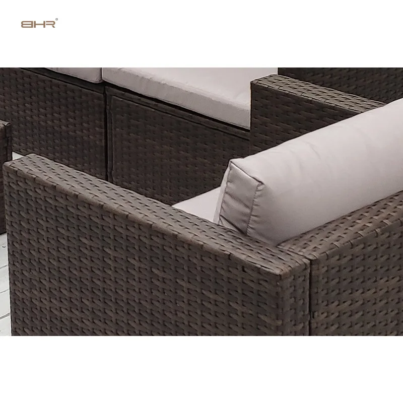 Garden Patio Villa Hotel Conversation Sofa Set Out Door Furniture Garden Rattan New Design Cheaper Fashion Outdoor Furniture