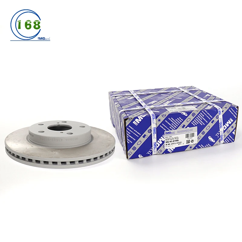 IMG Brand Auto Parts Auto Hydraulic Brake Vented Disc 43512-02220 For Toyota Corolla 2007-2014