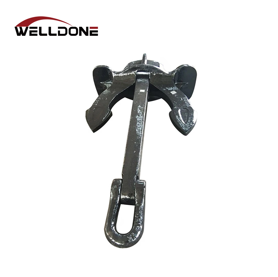 Offshore Marine Boat Heavy Duty Stockless Type A B C Hall Anchor with Certificate