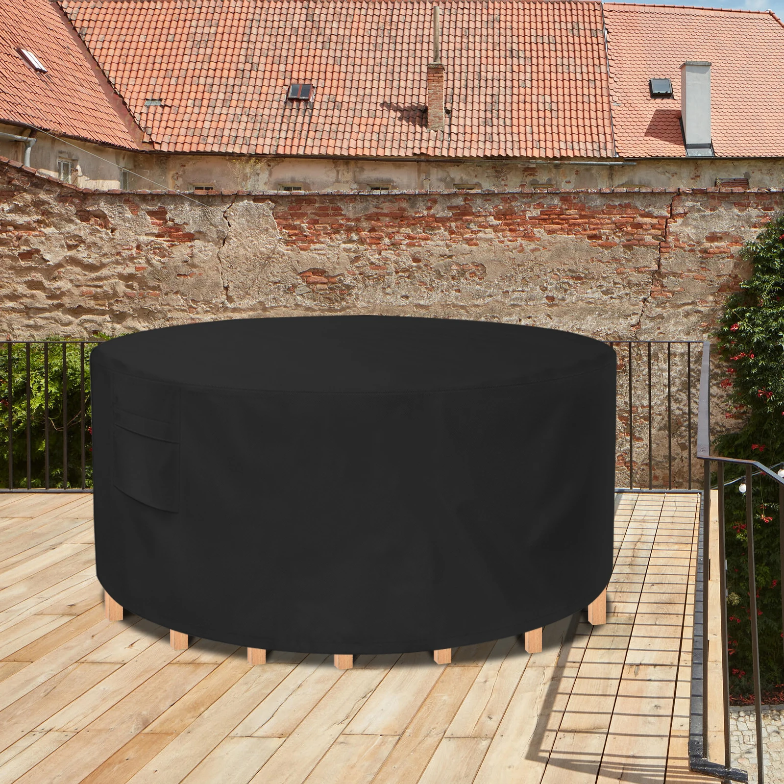 Оптовая продажа высокое качество сделанные на заказ 600D Оксфордские водонепроницаемые наружные чехлы для мебели