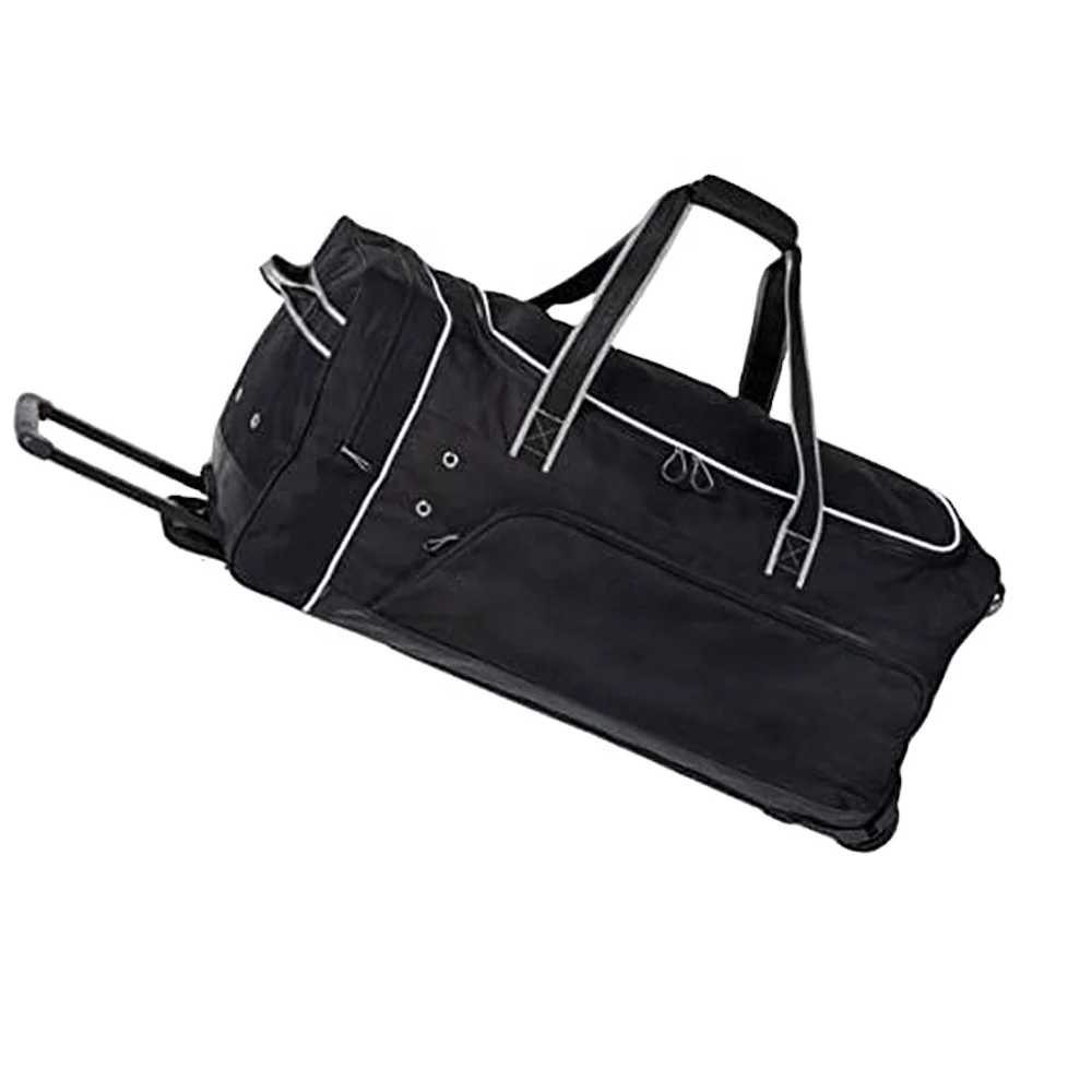 Free sample Premium Wheel Hockey Bag with Telescopic Handle